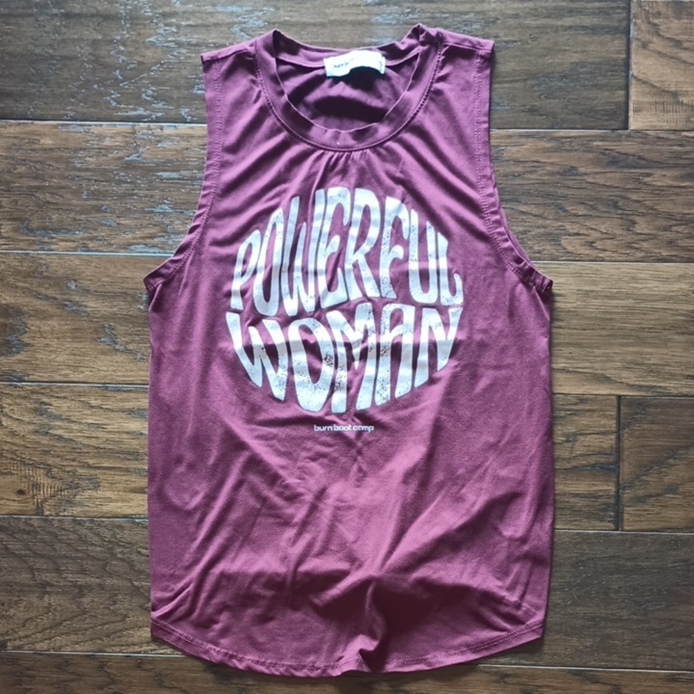 Women's Maroon Tank Top